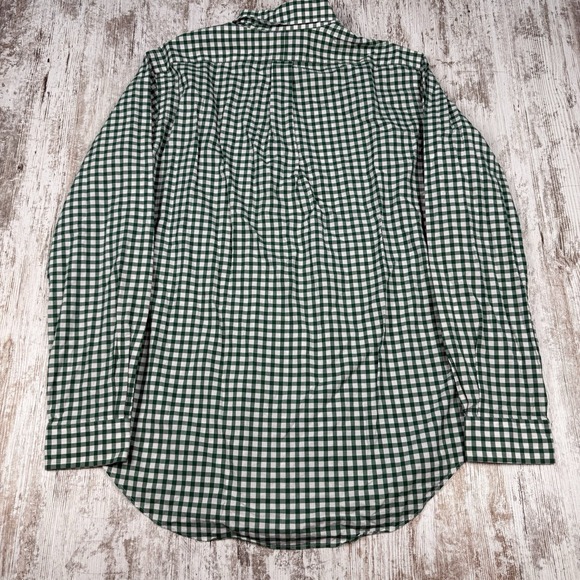 Ralph Lauren Button Down Shirt Sz M Check Long Sleeve‎ Casual  Dad Christmas - Picture 2 of 8